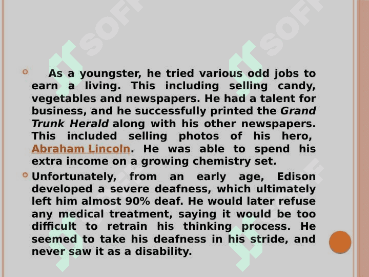 Thomas Edison   Steve Jobs Early Life All About Steve Jobs 4