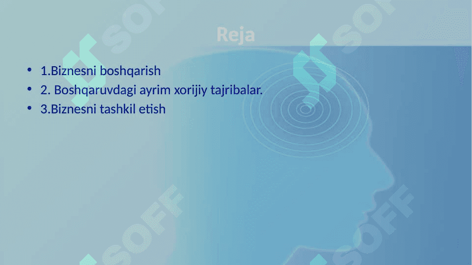 Zamonaviy biznesni boshqarish asoslari pptx 2