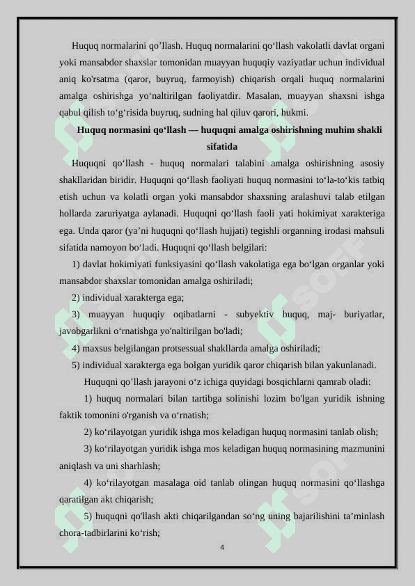 huquqni amalga oshirish 4