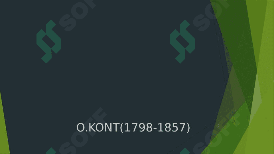O.Kont pozitivistik sotsiologiyada uch  bosqich qonuning ahamiyati 3