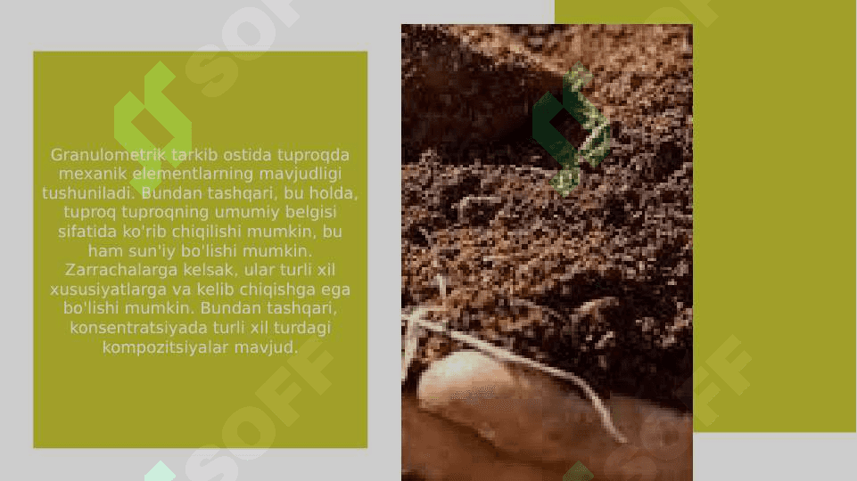 Tuproqning granulometrik tarkibi 3