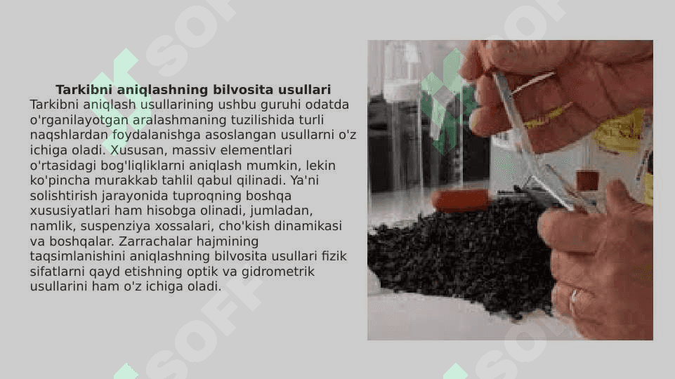 Tuproqning granulometrik tarkibi 8