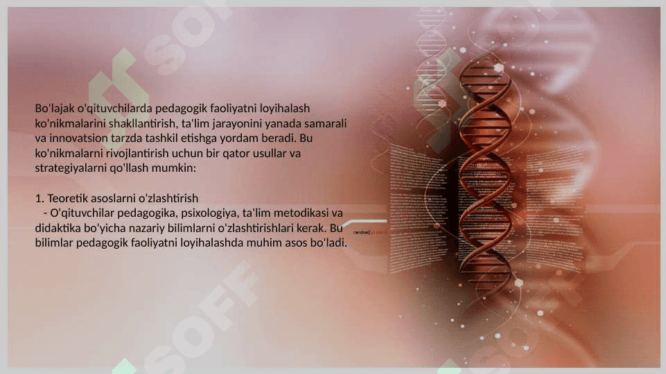 Bo'lajak o'qituvchilarda pedagogik faoliyatni loyihalash ko'nikmalarini shakllantirish 2
