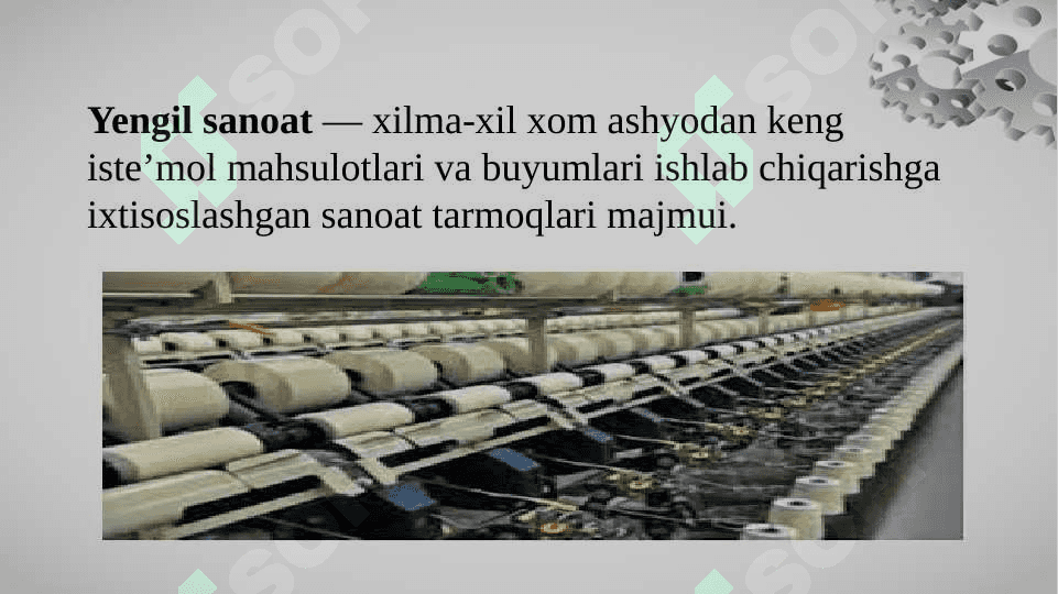 O‘zbekistonning yengil sanoati 3