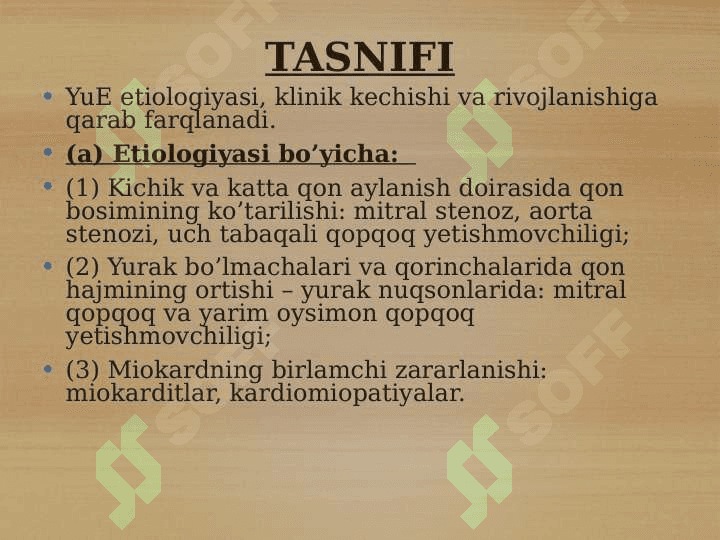 YURAK YETISHMOVCHILIGI 7