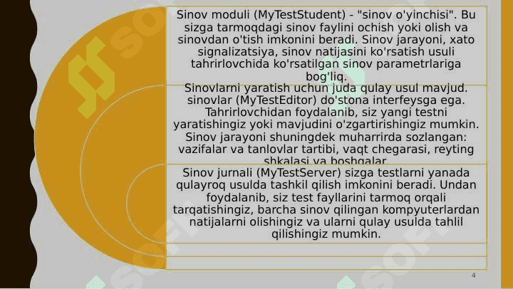 MY TEST X DASTURI INTERAKTIV TESTLAR YARATISH 4