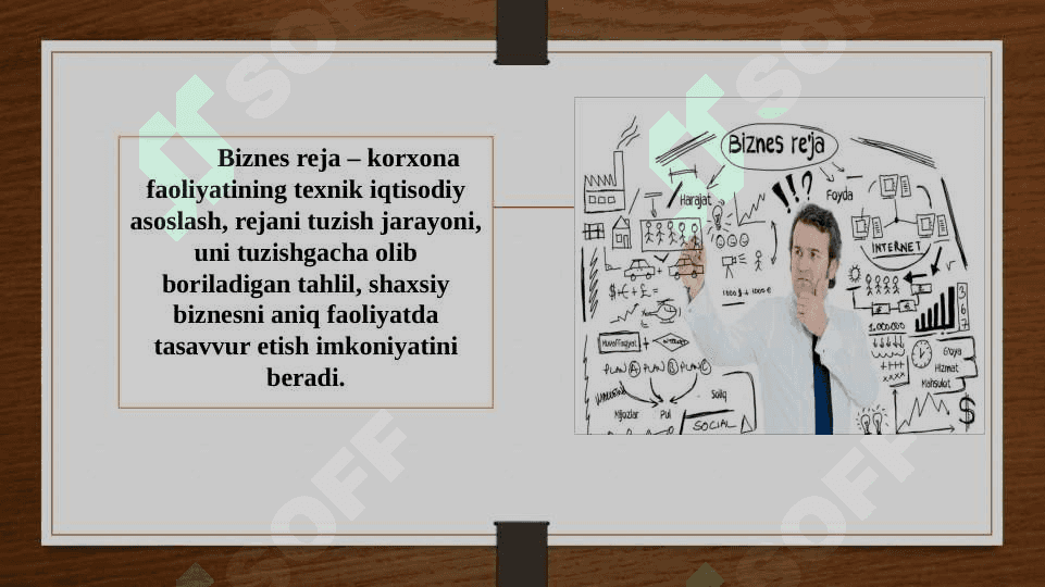 Korxonaning biznes rejasi 3