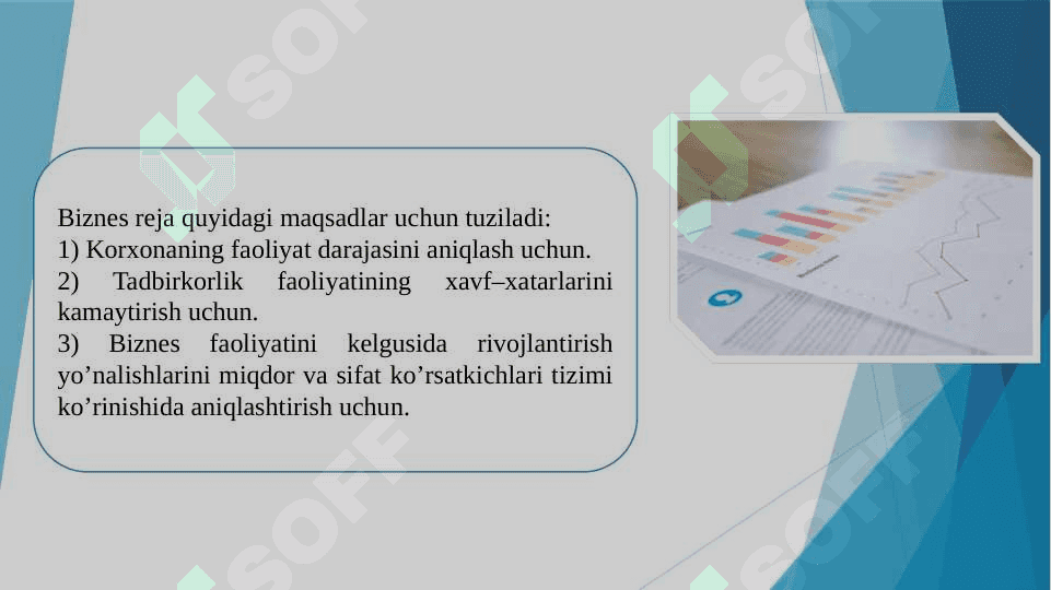Korxonaning biznes rejasi 7