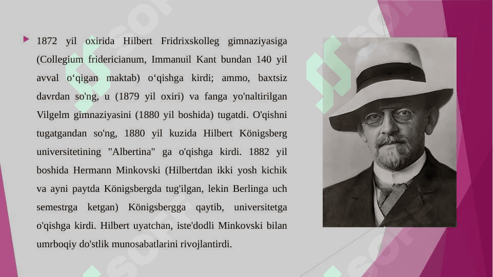 BUYUK OLIMLAR TADQIQOTLARIDA MATEMATIKA GILBERT 5