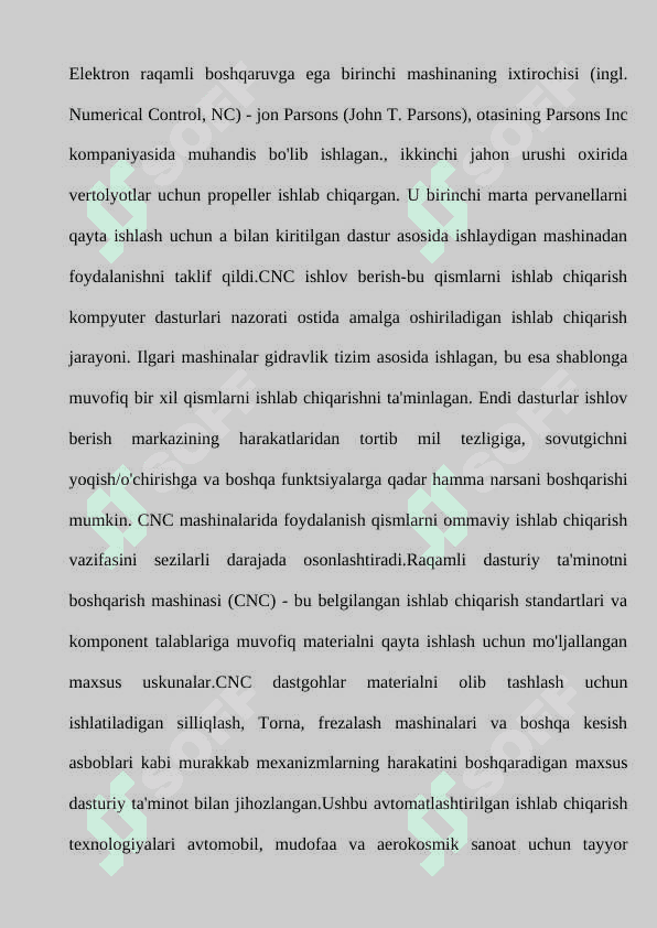 RDB tizimlari bilan jihozlangan zamonaviy metal kesish dastgohlari 3