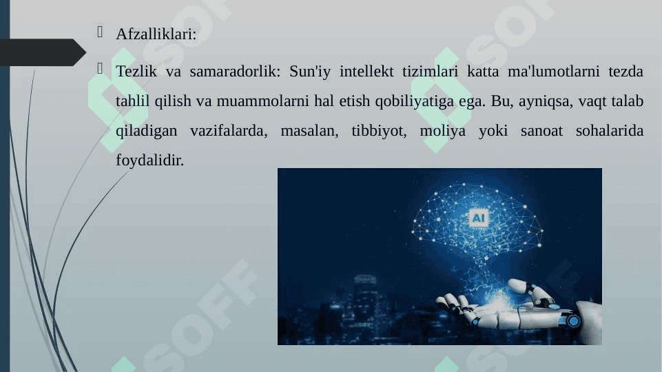 Sun’iy intellekt afzalliklari va kamchiliklari 3