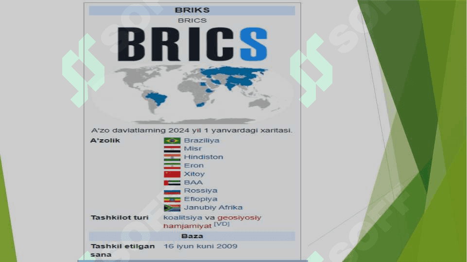 BRICS mamlakatlari iqtisodiyoti 2