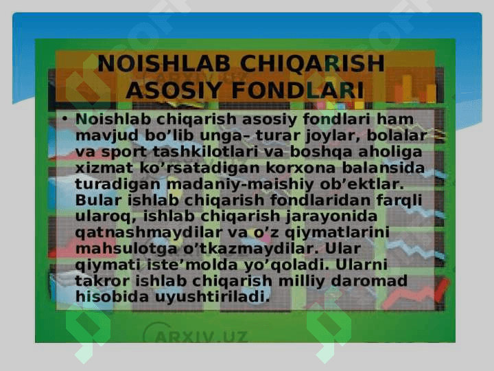KORXONANING ASOSIY FONDLARI VA ISHLAB CHIQARISH QUVVATI 4