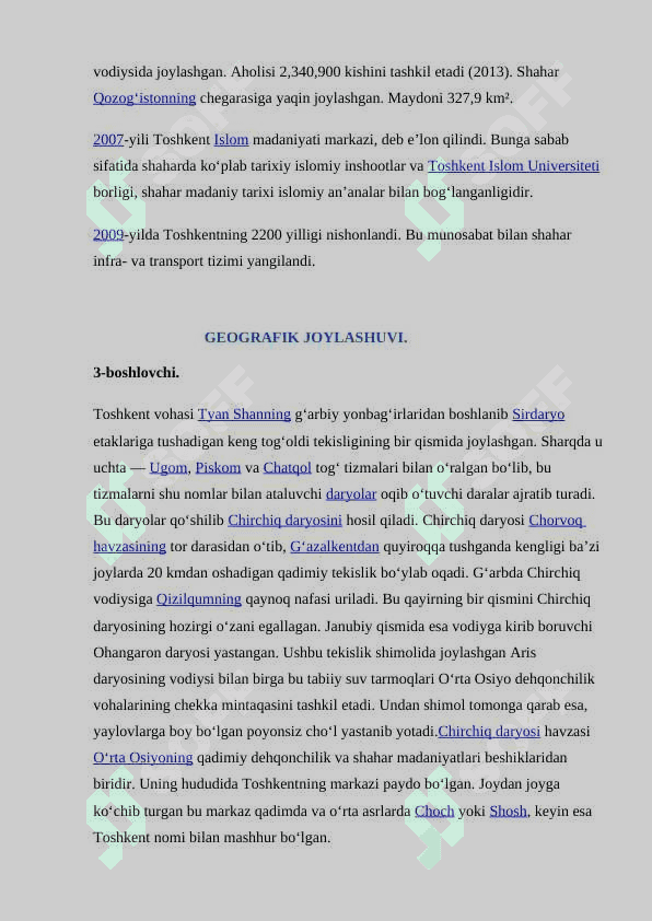 “Toshkent sharq darvozasi” nomli  tadbir ssenariysi. 5