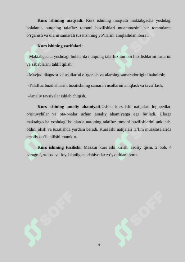 MAKTABGACHA YOSHDAGI BOLALARDA NUTQNING TALAFFUZ TOMONI BUZILISHLARI kurs ishi.docx 4
