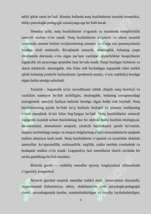 MAKTABGACHA YOSHDAGI BOLALARDA NUTQNING TALAFFUZ TOMONI BUZILISHLARI kurs ishi.docx 6