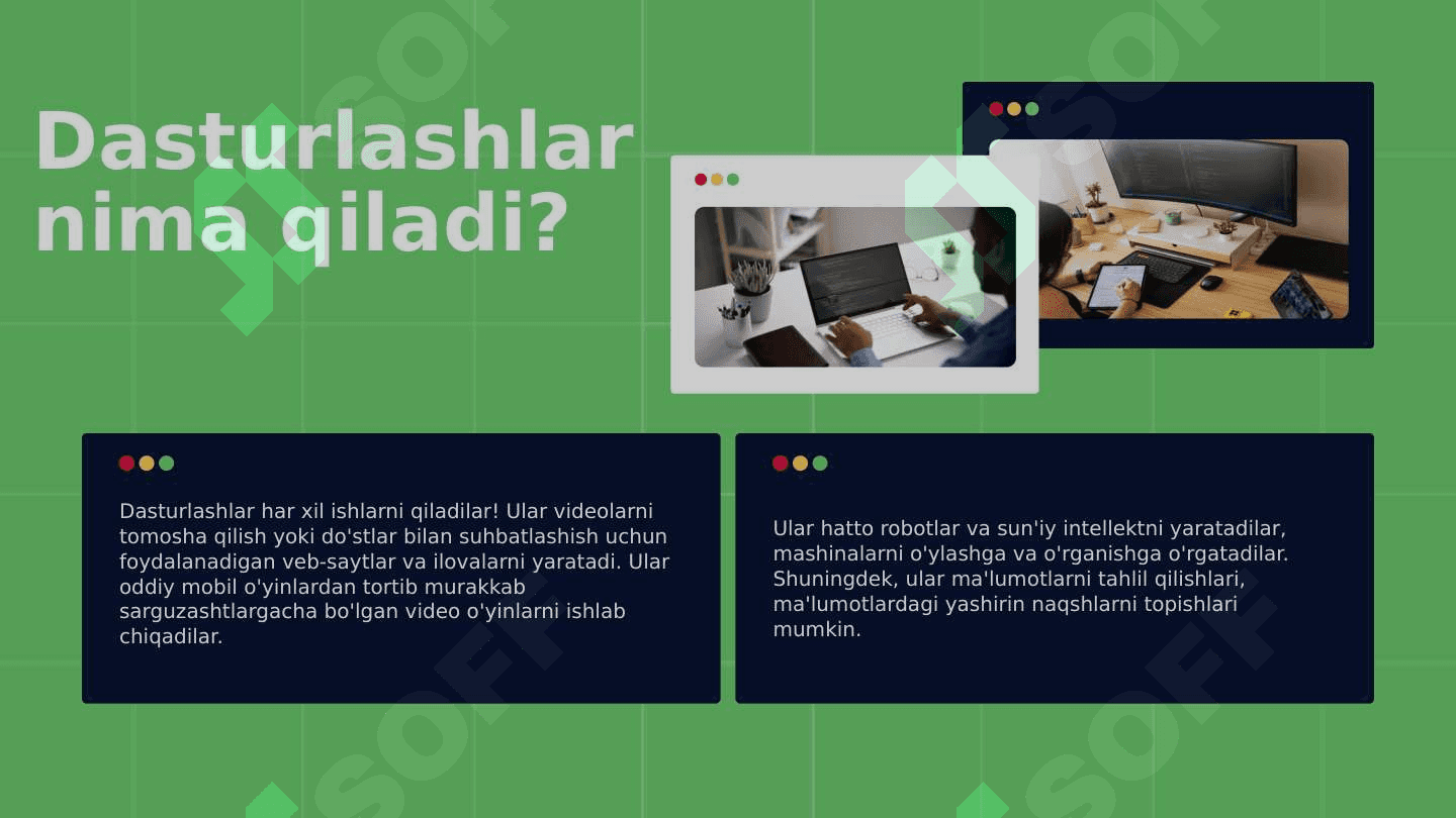Dasturlash haqida 4