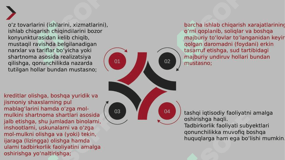 Tadbirkorlik faoliyati subyektalarining huquqlarini himoya qilish 5