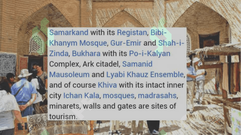 UZBEKISTAN AND EUROPEAN TOURISM. 3