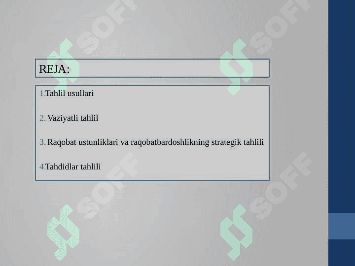 STRATEGIK TAHLIL 2