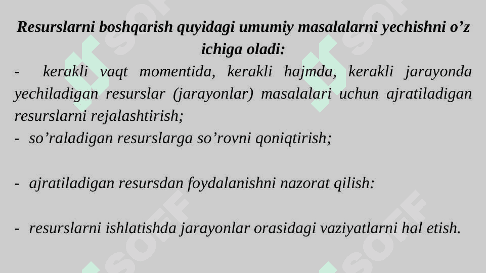 Tarmoqning dasturiy ta’minoti 6