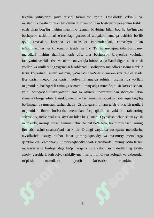 Tashkilotlar faoliyatini rejalashtirishning ijtimoiy-psixologik xususiyatlari 8
