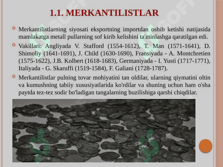 Pul nazariyasi namoyondalari 3