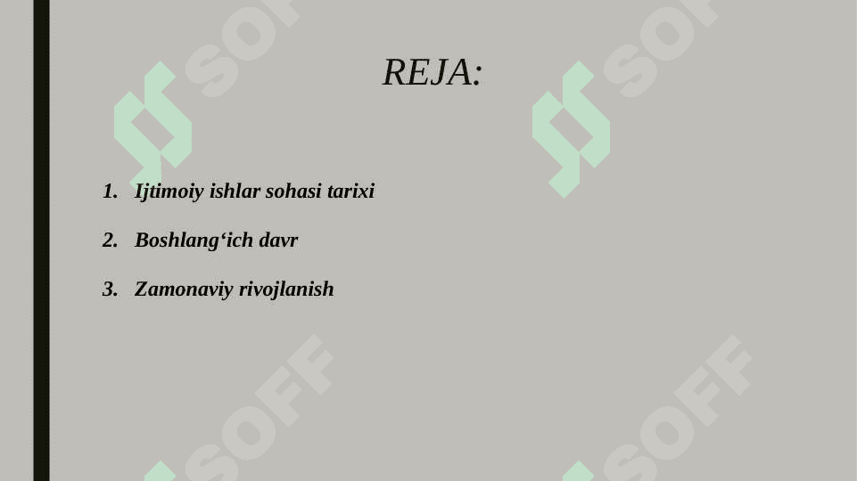Ijtimoiy ishchilar maktablarini vujudga kelshi va rivojlanishi haqida 2