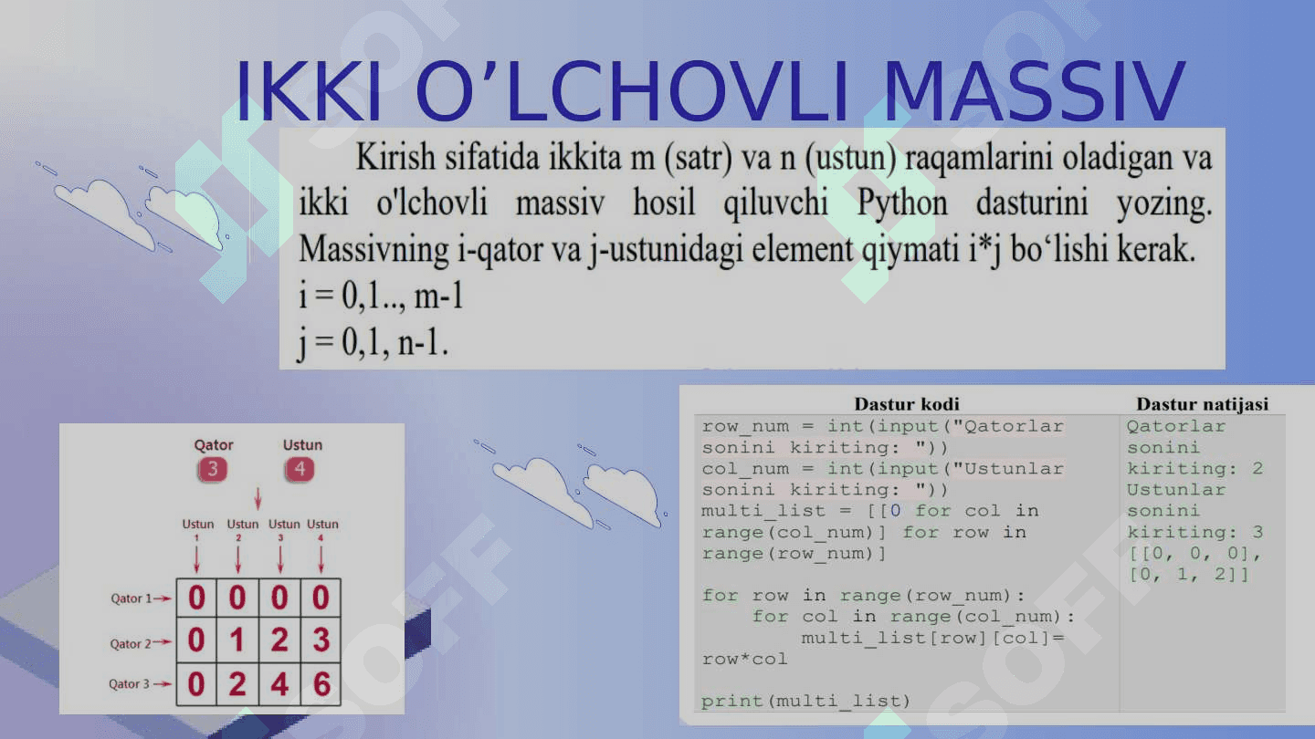 MA'LUMOTLAR TUZILMASI 8