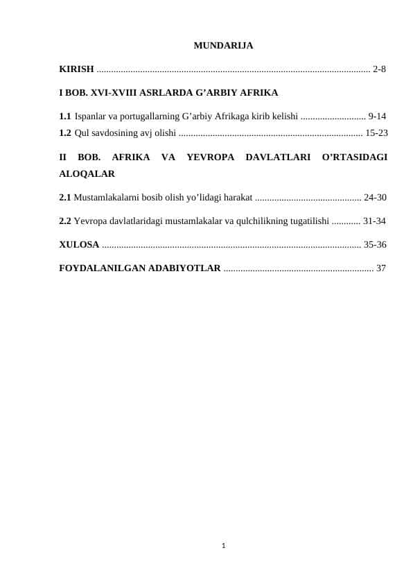 G'arbiy Afrika davlatlari 1