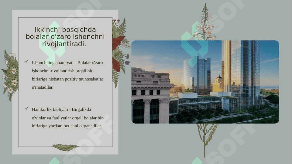 Bolalar jamoasining shakllanish darajalari va bosqichlari 4