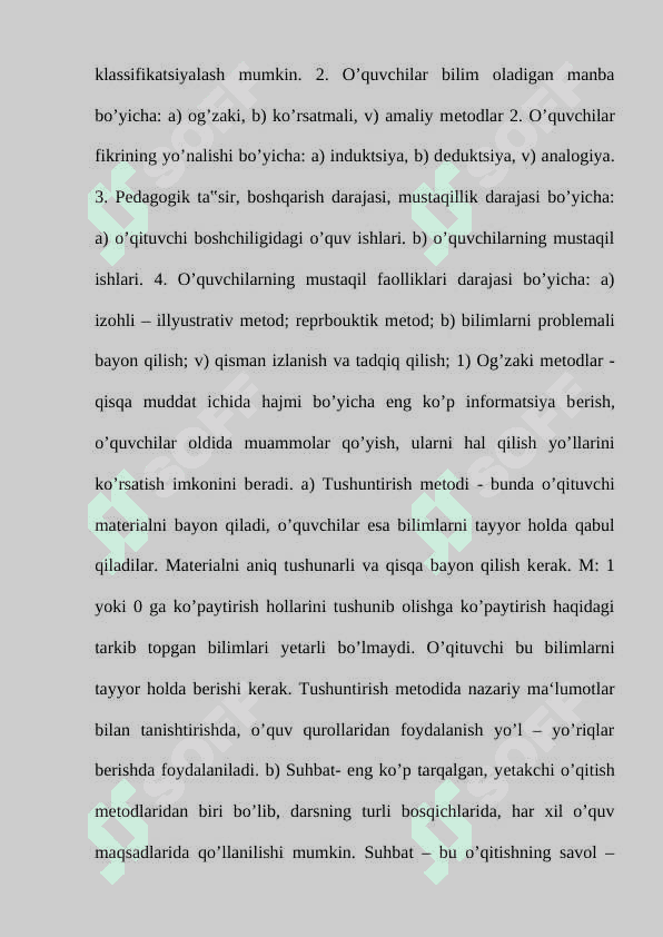 Boshlang‘ich sinflarda matematika o’qitish metodlari. 2