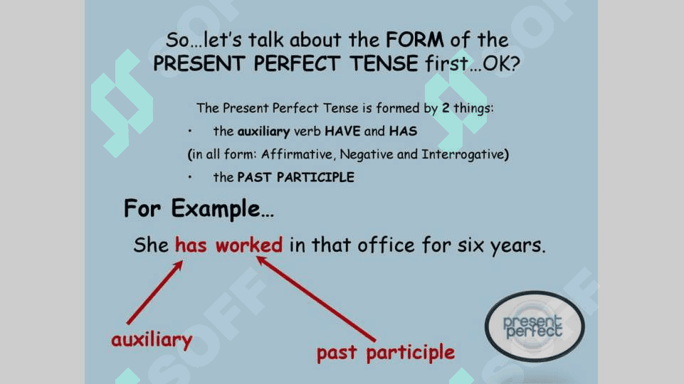 Present perfect tense 3