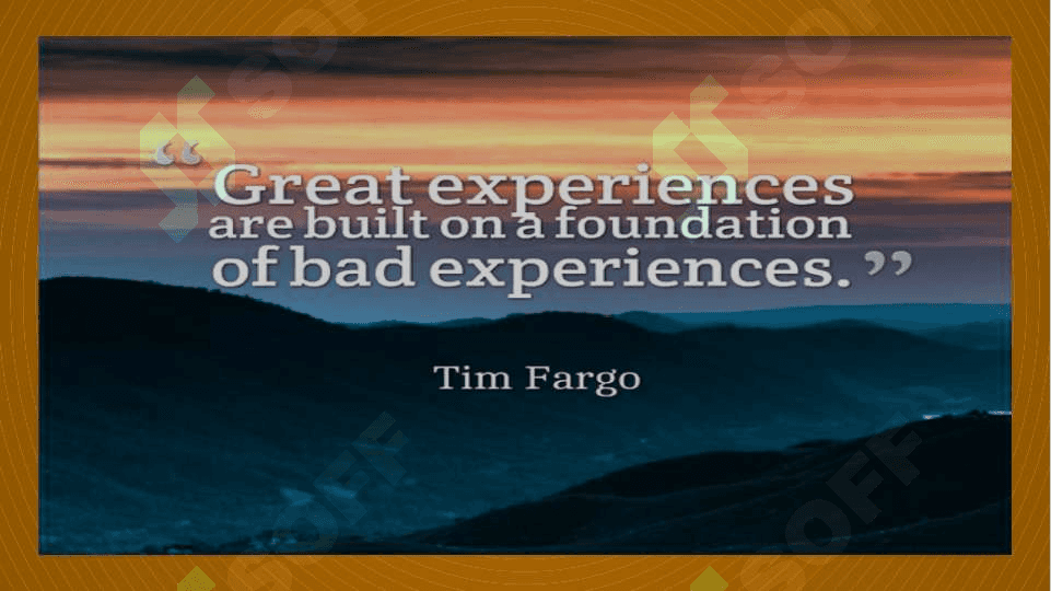 GREAT EXPERIENCES 8