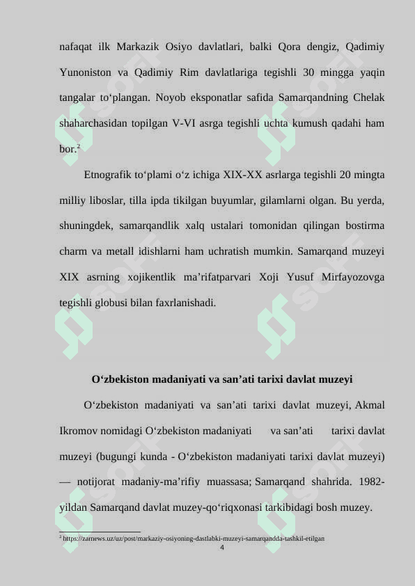 O'zbekiston madaniyat tarixi davlat muzeyi 4