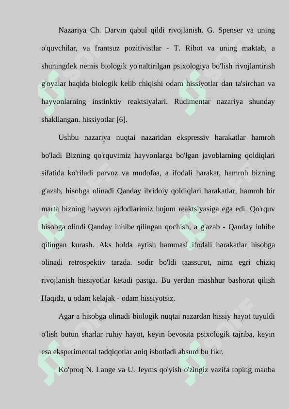 Hissiyotlar va tuyg'ular 7