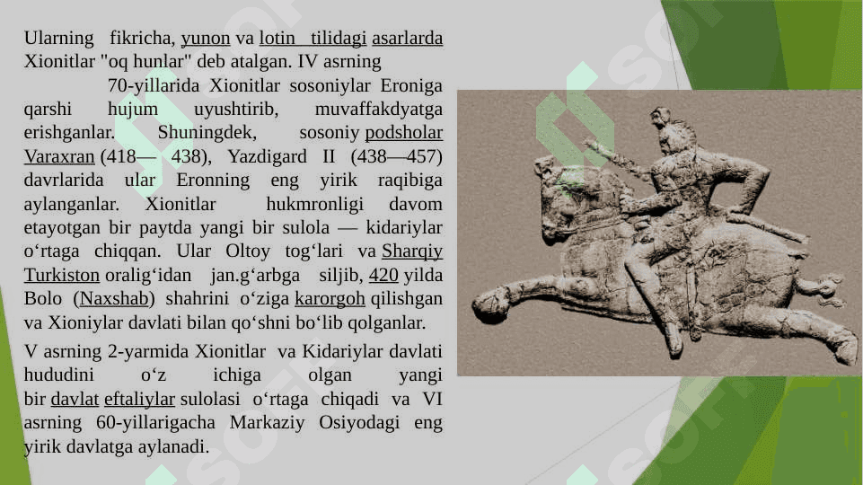 Xioniylar va Kidariylar davlati 3