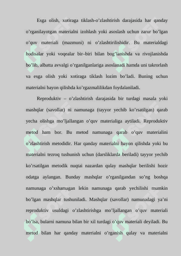 Maqsadni belgilash uch darajali testlar asosida o’quv natijalarga erishish darajasini baxolash 6