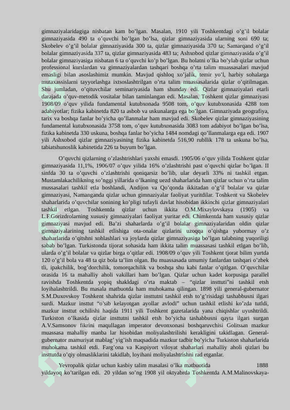 XIX asrning 2-yarmi – XX asrning 1-choragida Turkiston o‘lkasida tarbiya, maktab va pedagogik fikrlar. Mustaqillik yillarida pedagogik fikrlar rivoji. Qadimgi davrlardan to hozirgi davrgacha jahon mamlakatlarida ta’lim tizimi va pedagogika fani rivoji 3