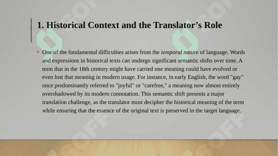 Translation Challenges in Historical Texts 3