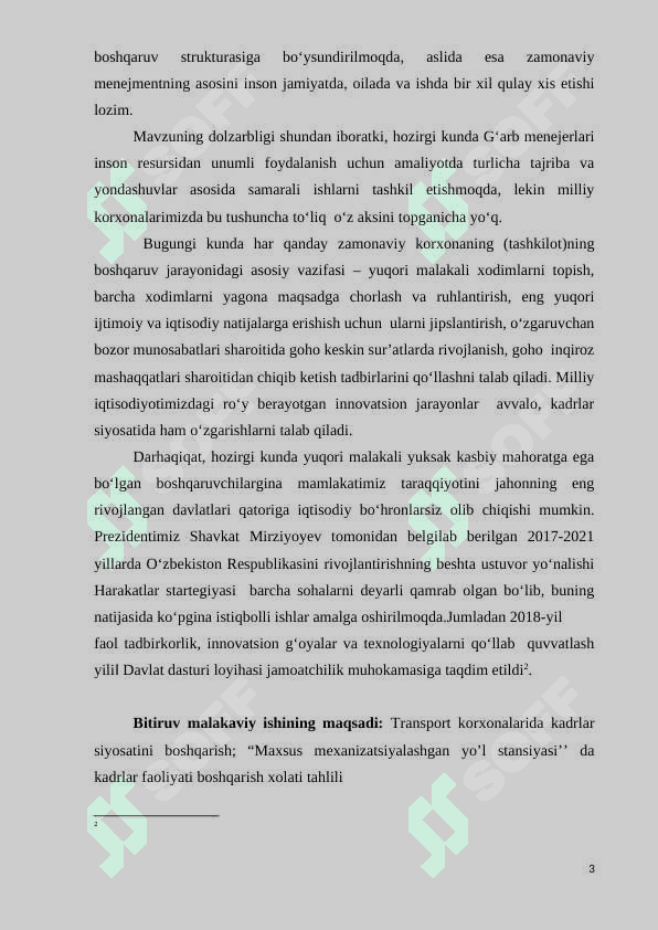 Temir yo‘l korxonalarida kadrlar siyosatini shakllantirish, boshqarish va rivojlantirish yo'llari 3
