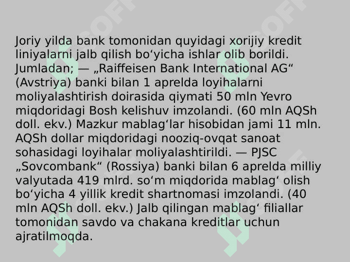 O'zbekiston Respublikasi aksiyadorlik tijorat Xalq banki 8