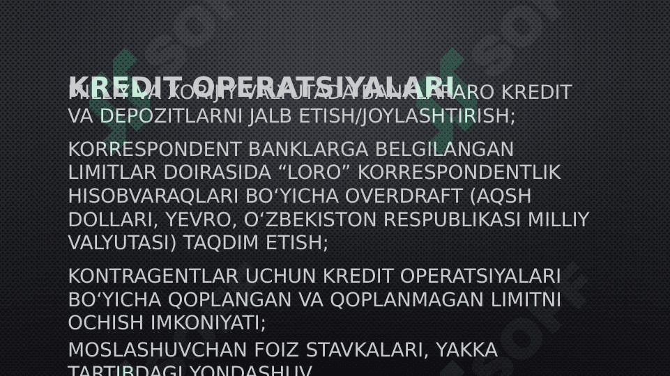 Eron Soderot bankining Toshkent shahridagi sho'ba banki 7
