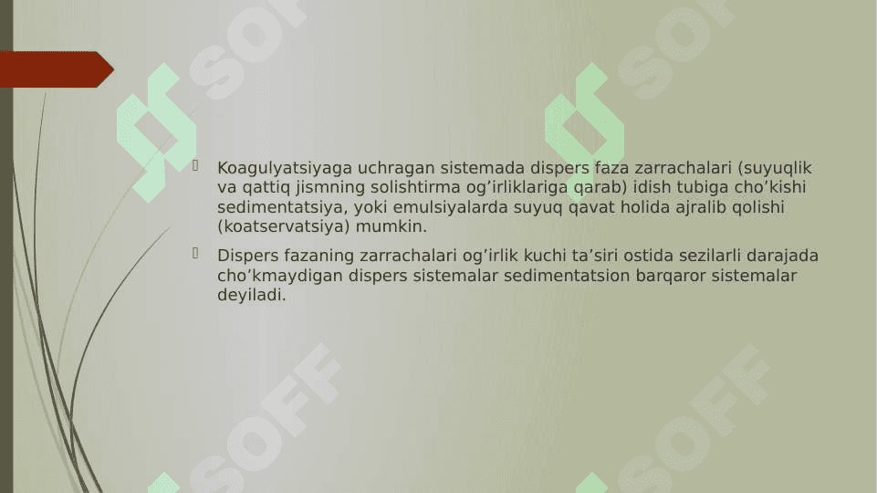 Kolloidlarning elektrik xossalari 3