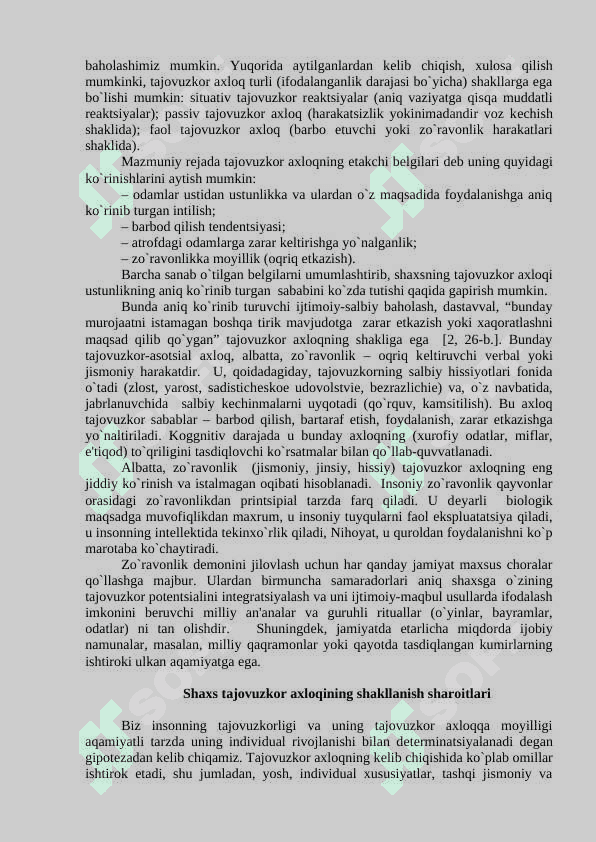TAJOVUZKOR AXLOQ Rеja 4