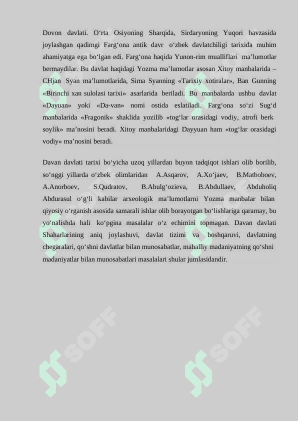 FARGONA VODIYSINING QADIMGI AHOLISI 6