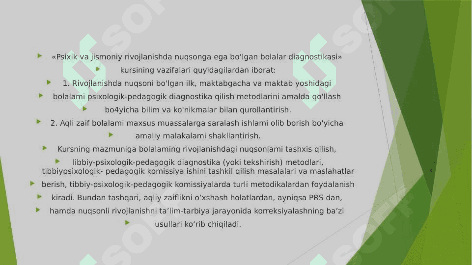 Rivojlanishida nuqsoni bo‘lgan bolalar bilan logopedik reabilitatsiya 4