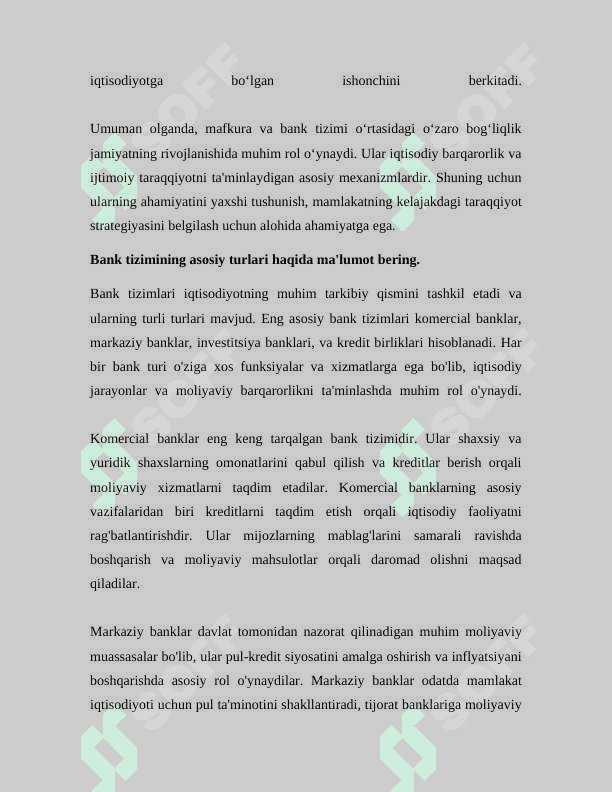 Bank tizimi 4