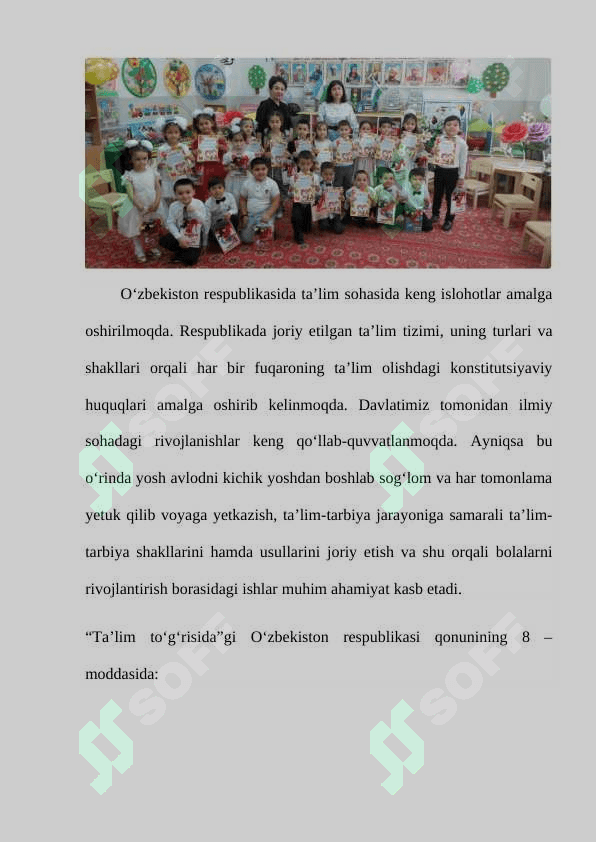 Maktabgacha yoshdagi bolalarni maktab ta’limiga tayyorlash nazariyasi. 3