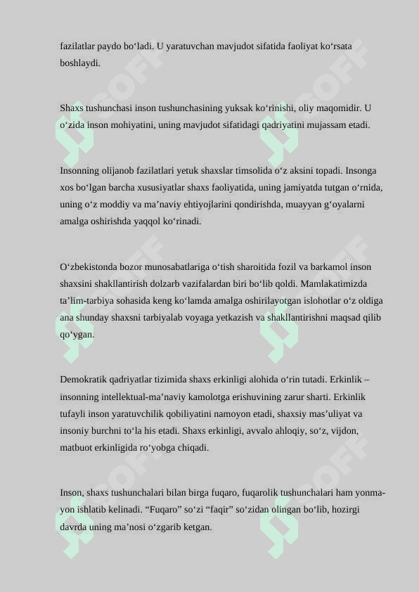 Bilim inson manaviy kamoloti omili 5